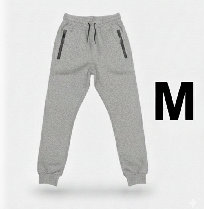 buzo jogger franela gris blanco - SC- PANTALON