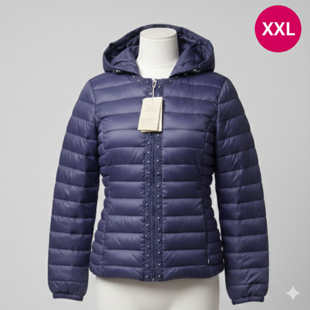 Casaca Acolchada Clásica azul